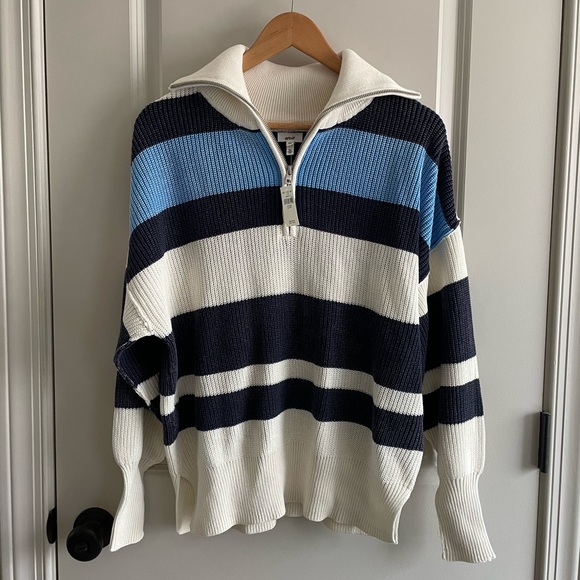🆕 Aerie Beyond Quarter Zip Sweater - Picture 2 of 5